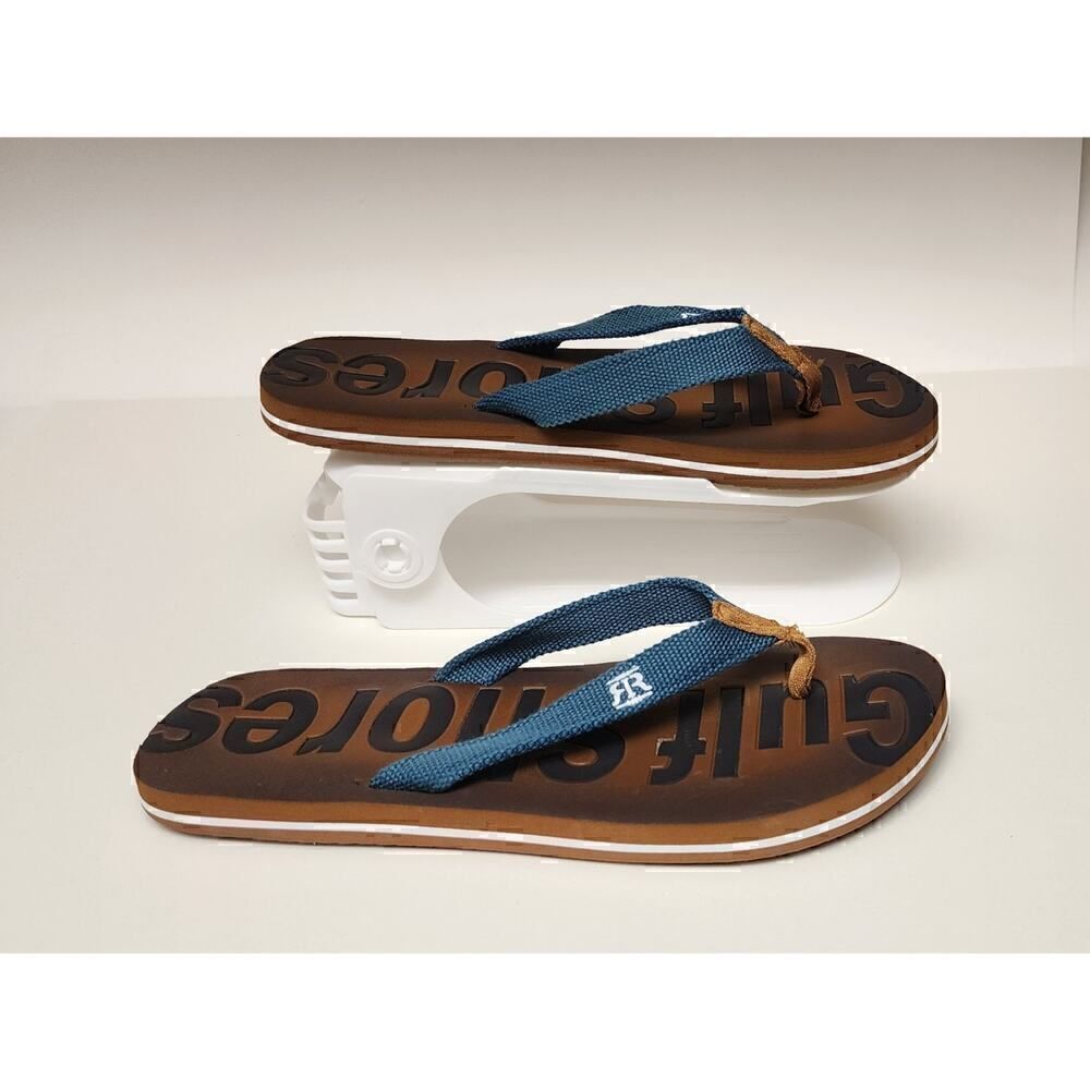 Robin Ruth Mens Flip-Flop "Golf Shoes" Sandals Size 10